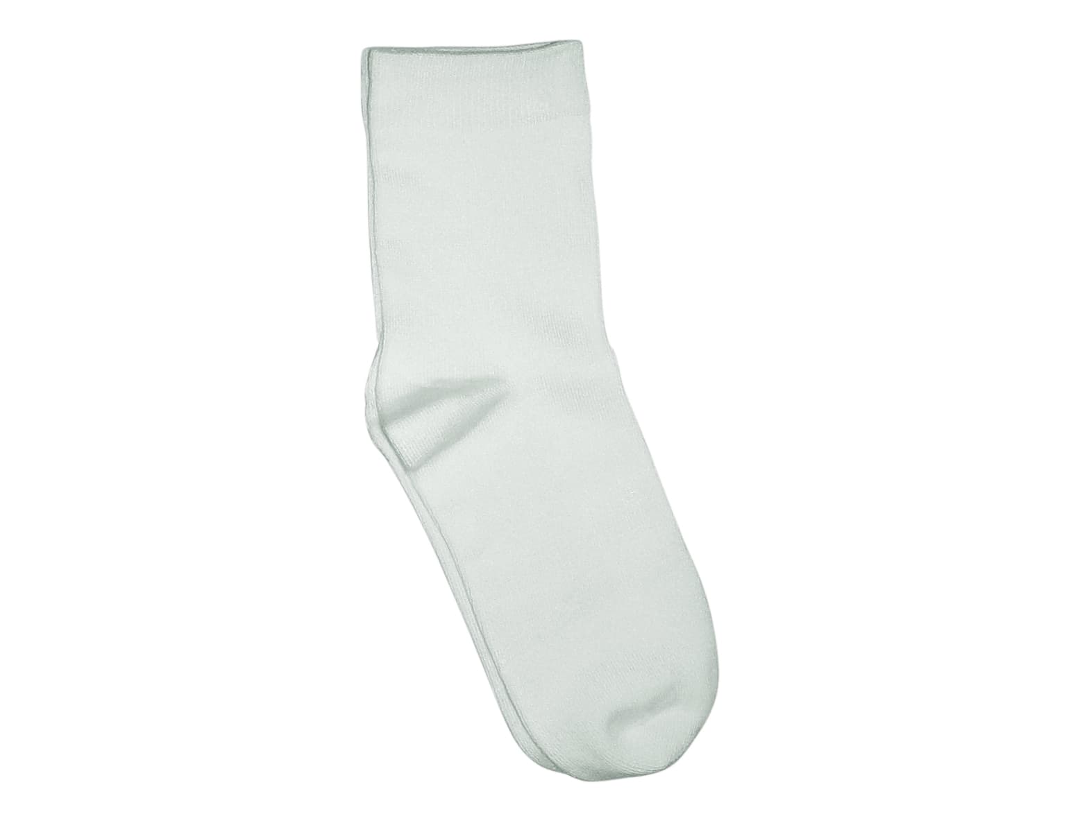 3 Pack Bamboo School Socks White