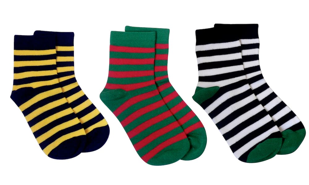 Kid's Bamboo Striped 3 Pack