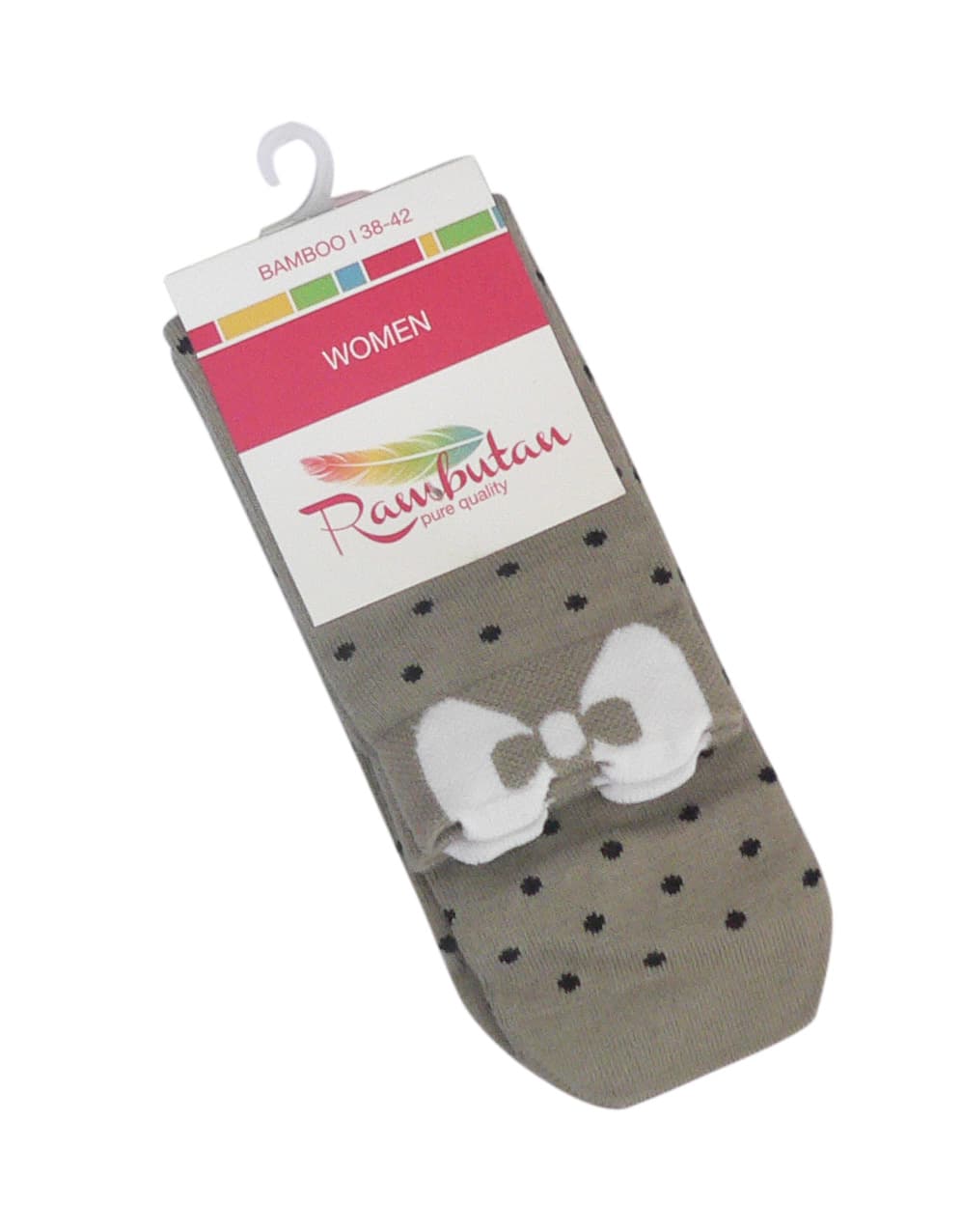 Women's Bow Grey