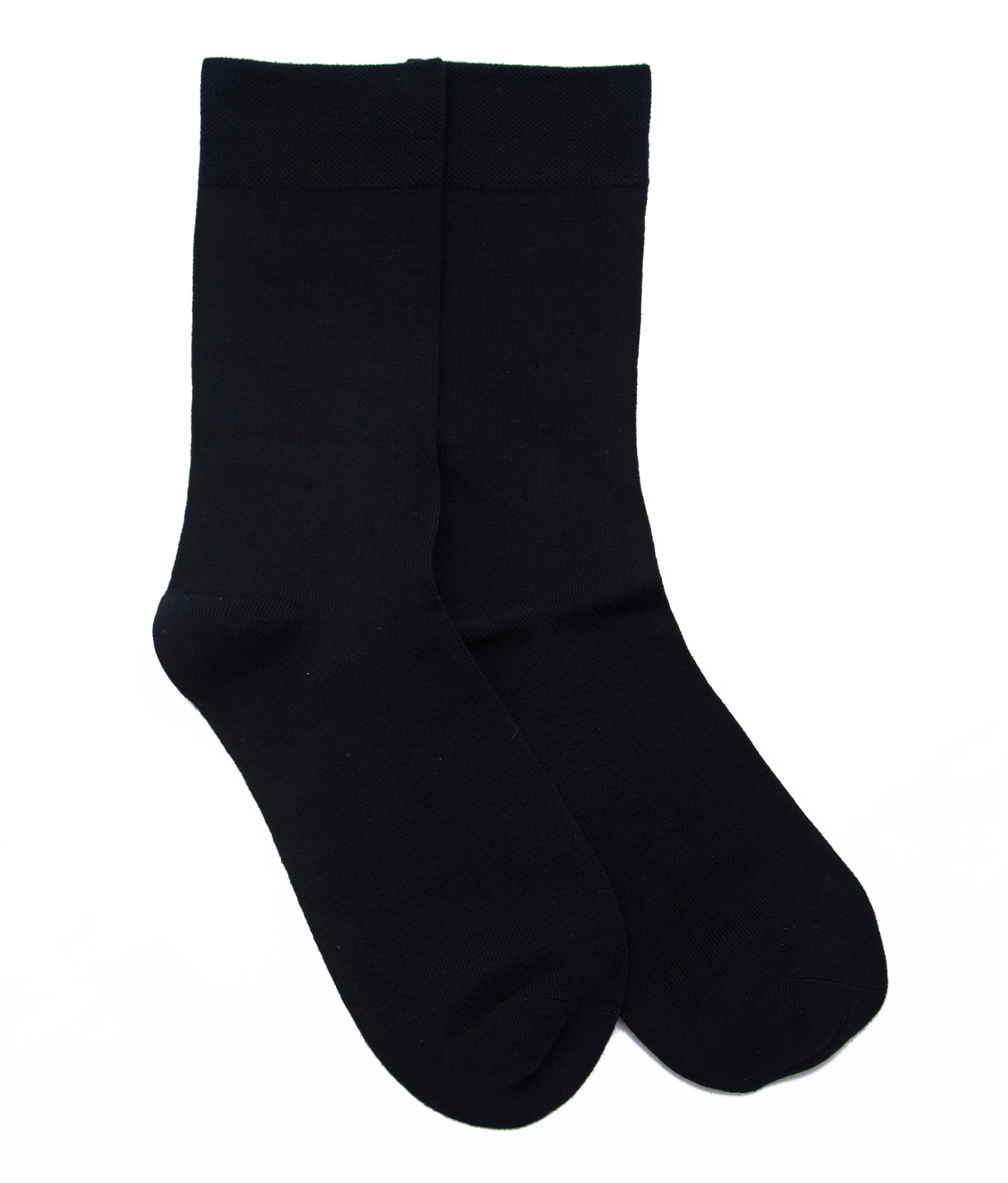 Men Bamboo Solid Black