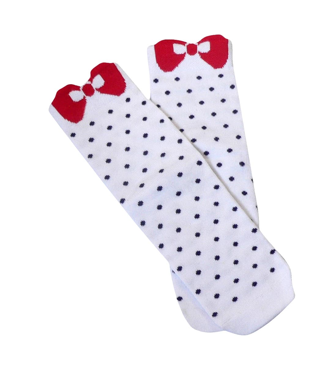 Girls Bow White Bamboo